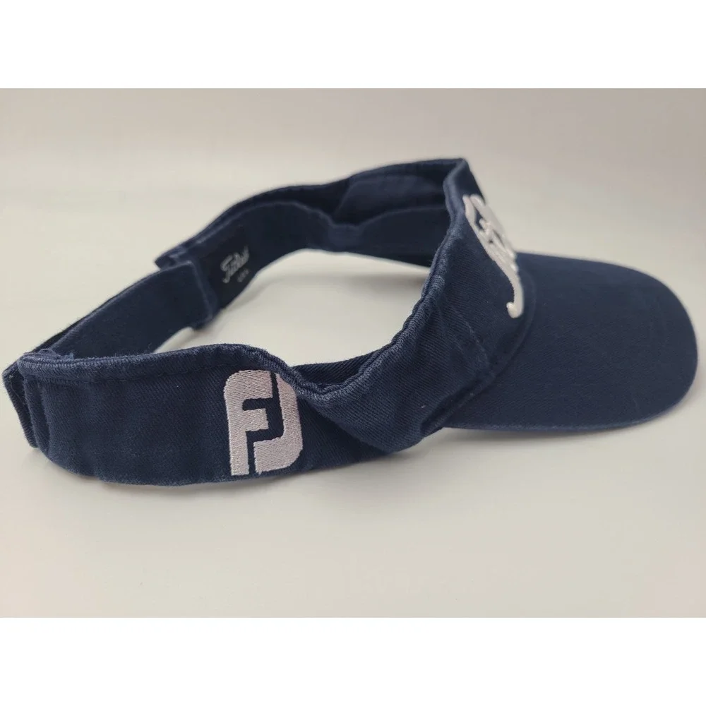 Titleist‎ Golf FJ FootJoy Sun Visor Adjustable Hat Cap Logo Men Women Blue White